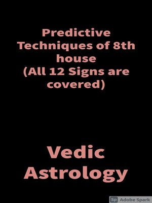 cover image of Predictive Techniques of 8th house